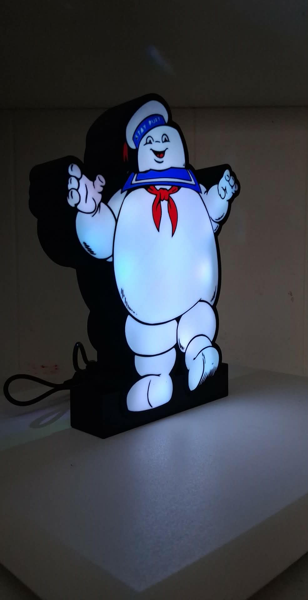 Stay Puff LED light box – custom 3D printed – Lit Layer Creations
